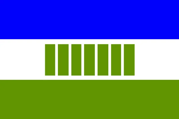 Ovambo zászló — Stock Fotó