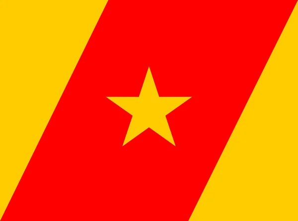 Σημαία της Αμχάρα — Φωτογραφία Αρχείου