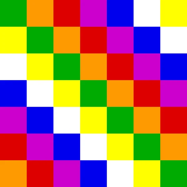 Flaga ajmara — Zdjęcie stockowe