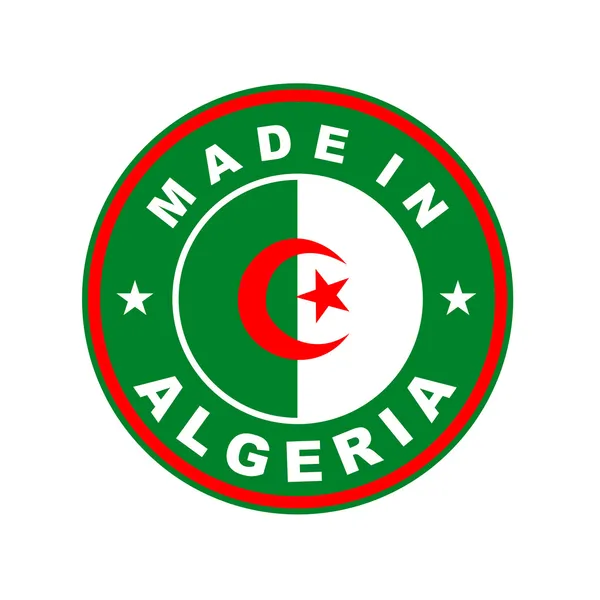 Gemaakt in Algerije — Stockfoto