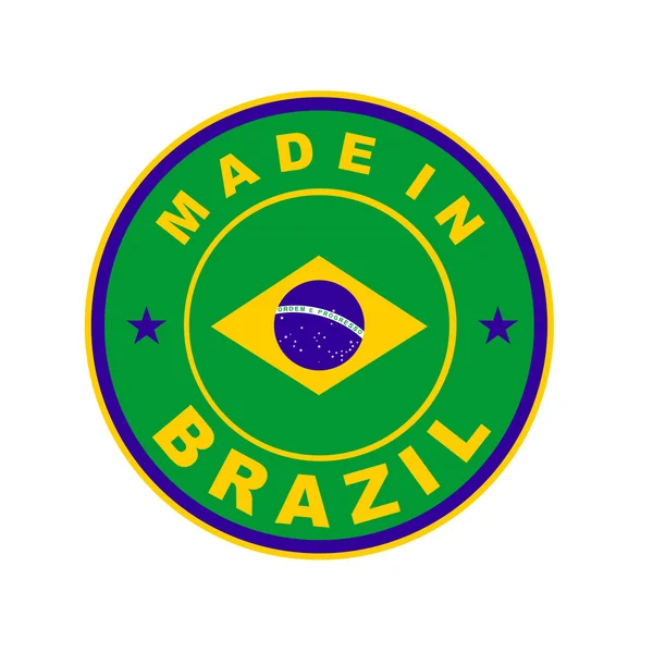 Made in Brasilien — Stockfoto