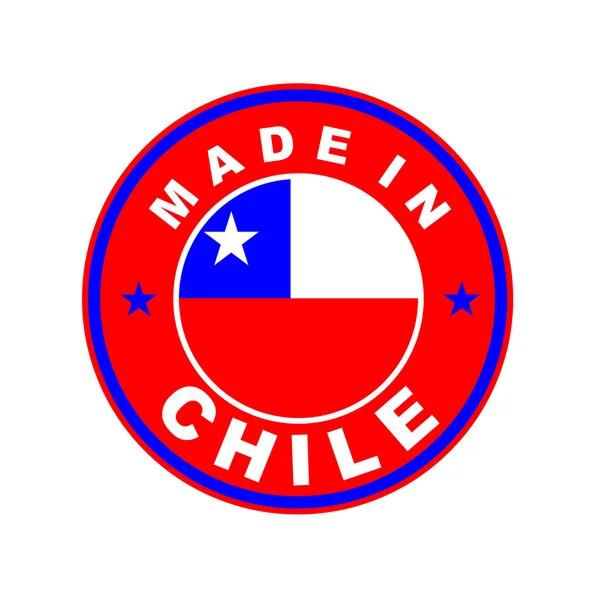 Hergestellt in Chili — Stockfoto