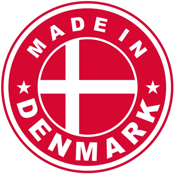 Gemaakt in Denemarken — Stockfoto