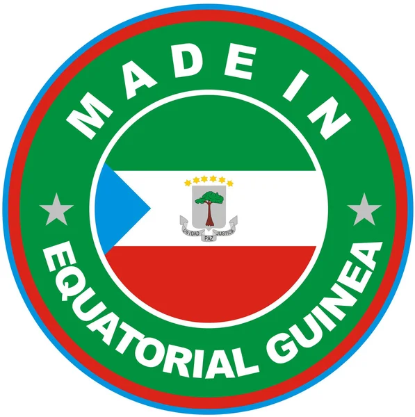 Made in equatorial guinea — Stock Photo, Image