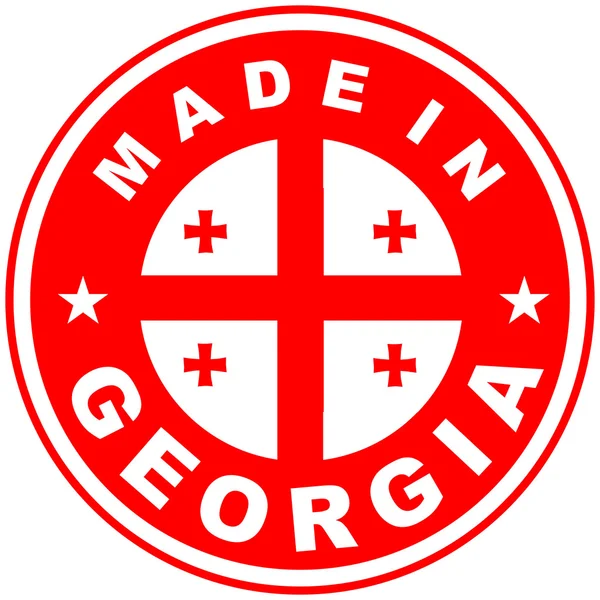 Gemaakt in Georgië — Stockfoto