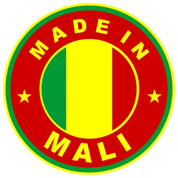 Prodotto in Mali — Foto Stock