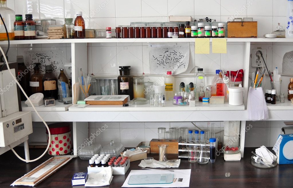 Old laboratory Stock Photo by ©tony4urban 23982481