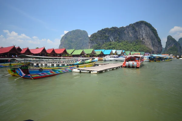 Beach houses in Thailand — Stock Photo, Image