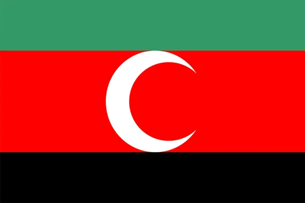 Dárfúr vlajka — Stock fotografie