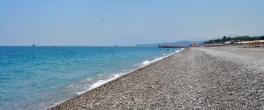 Deniz kıyısı manzarası