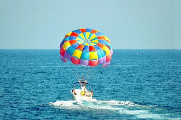 Море парашут — стокове фото