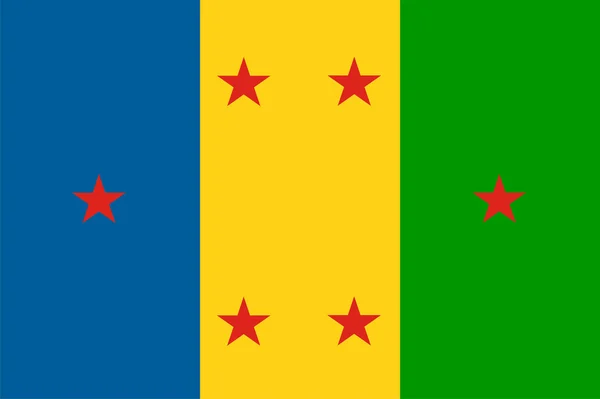 Ogoni people flag — Stock Photo, Image