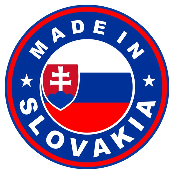 Made in slovakia — Stock Photo, Image