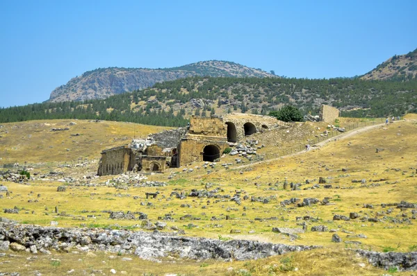 Hierapolis theater ruins — Stock Photo, Image