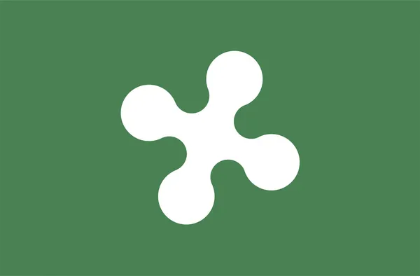 Lombardy flag — Stock Photo, Image