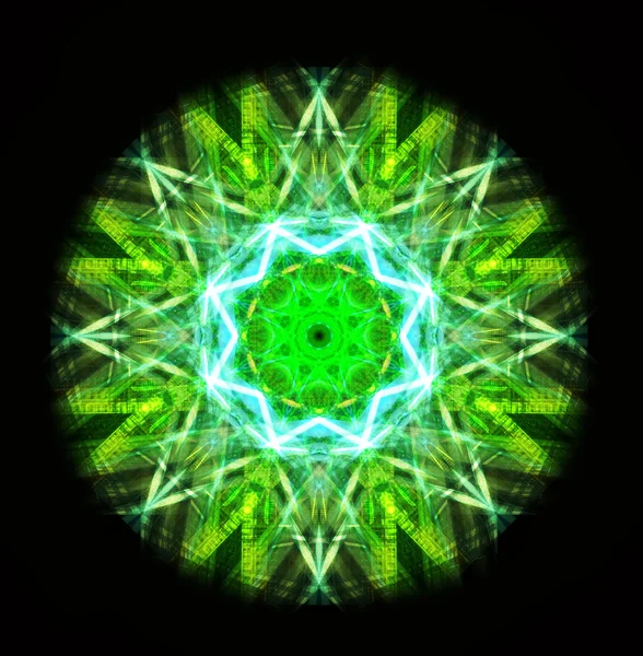 Kalejdoskop grön — Stockfoto