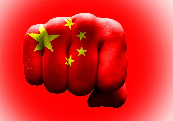 Flagge von China — Stockfoto