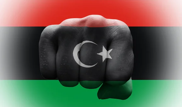 リビアの新しいフラグ — ストック写真