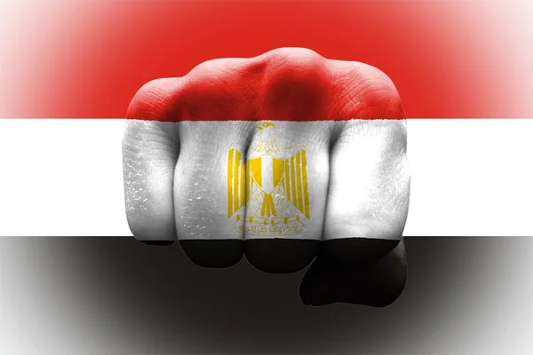 埃及的旗子 — 图库照片