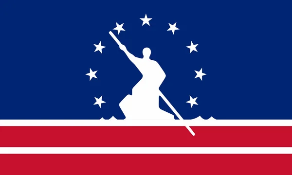 Σημαία της πόλης Richmond — Φωτογραφία Αρχείου