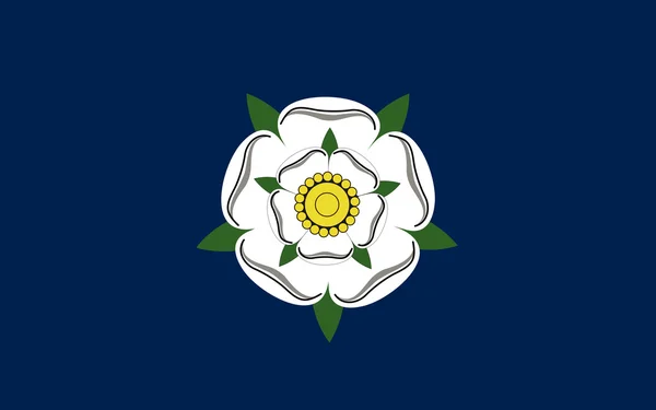 Yorkshire flag — Stock Photo, Image