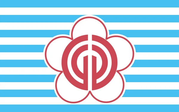 Taipei flag — Stock Photo, Image