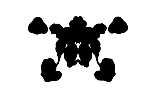 Rorschach testi — Stok fotoğraf