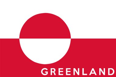 Grönland bayrağı