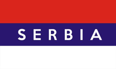 Sırbistan bayrağı