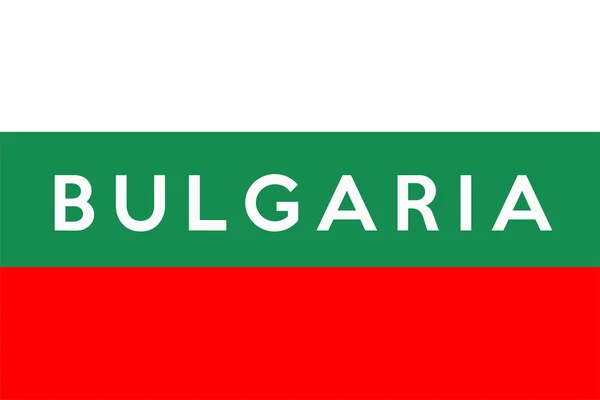 Drapeau de Bulgarie — Photo