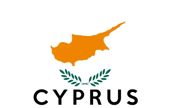 Flag of cyprus — Stock Photo, Image