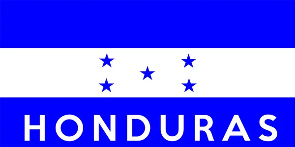 Bandiera dell'Honduras — Foto Stock