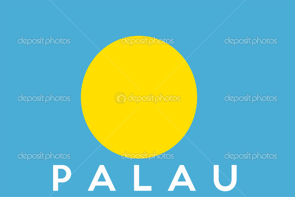 パラオの国旗 Flag Of Palau Japaneseclass Jp