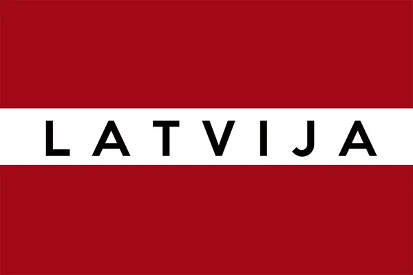 Bendera Latvia — Stok Foto