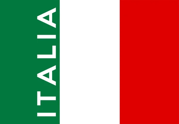 Flagge Italiens — Stockfoto