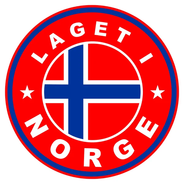 Laget я norge — стокове фото