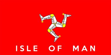 Man Adası Bayrağı