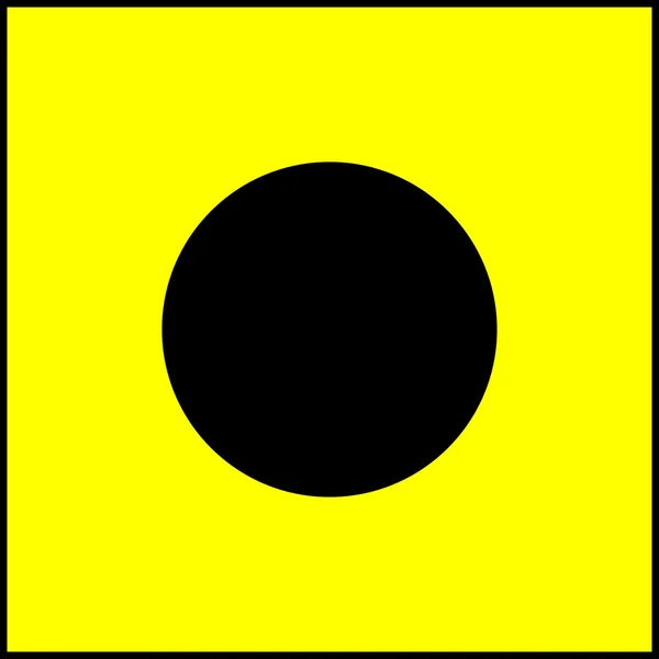 International maritime signal flag — Stock Photo, Image