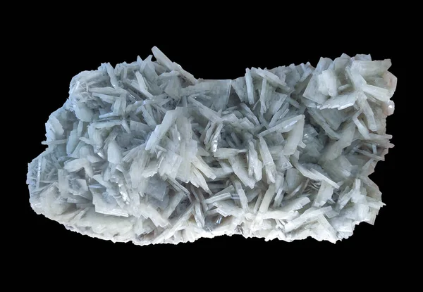 Barite Chalcopyrite Pyrrhotite Mineral Black Background — Stock Photo, Image