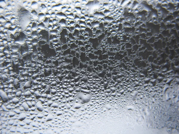 Window glass and drops — Stock Photo, Image
