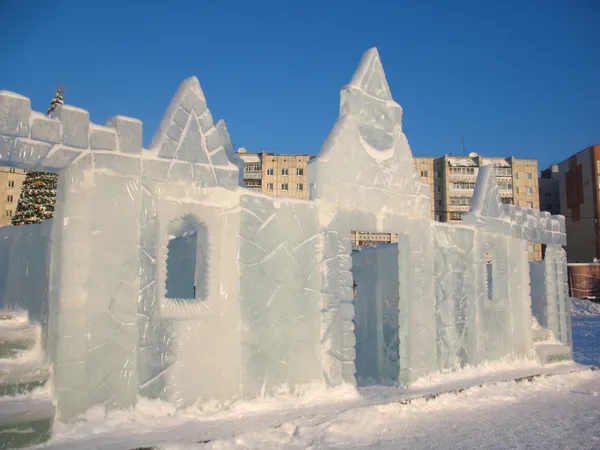 Casa de gelo — Fotografia de Stock