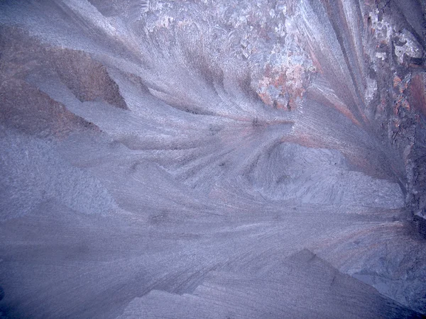 Donmuş kış penceresi — Stok fotoğraf