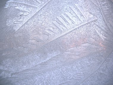 donmuş kış penceresi