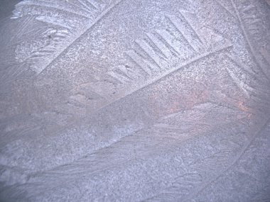 donmuş kış penceresi