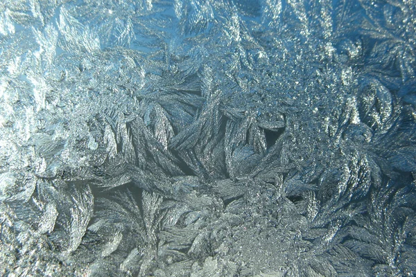 Frozen winter window Royalty Free Stock Images