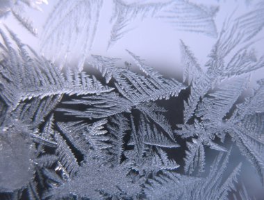 donmuş kış penceresi