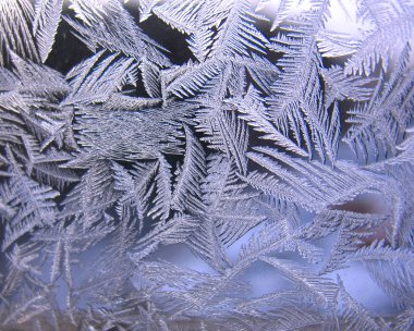 donmuş kış penceresi