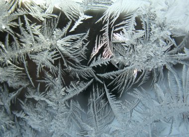 donmuş kış penceresi