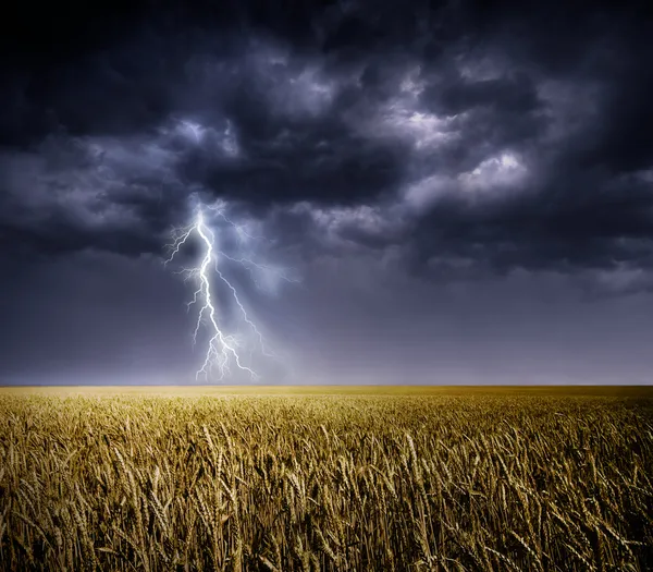 Oceano tempestuoso — Fotografia de Stock