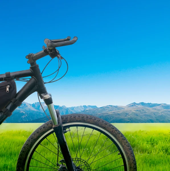 Bicicleta de ciclismo — Fotografia de Stock